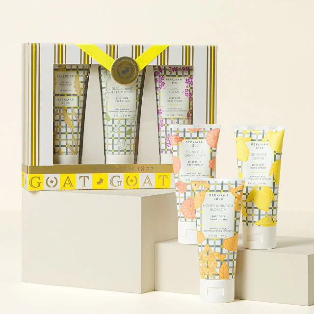 Soft and Gentle Goats Milk Hand Cream Gift Box