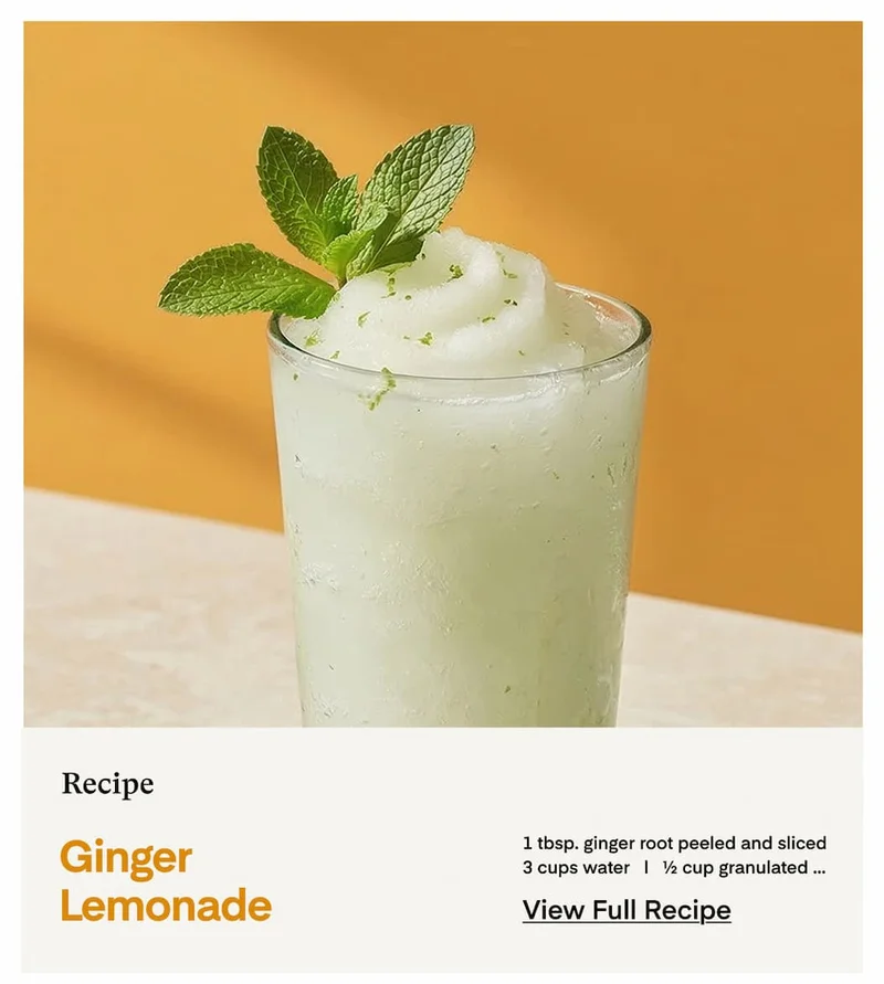 Ginger Lemonade