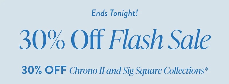 Flash Sale | 30% OFF