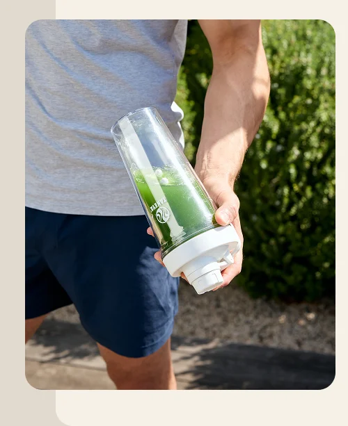 24oz Protein Shaker - Cloud White