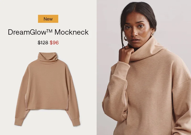 DreamGlow™ Mock Neck