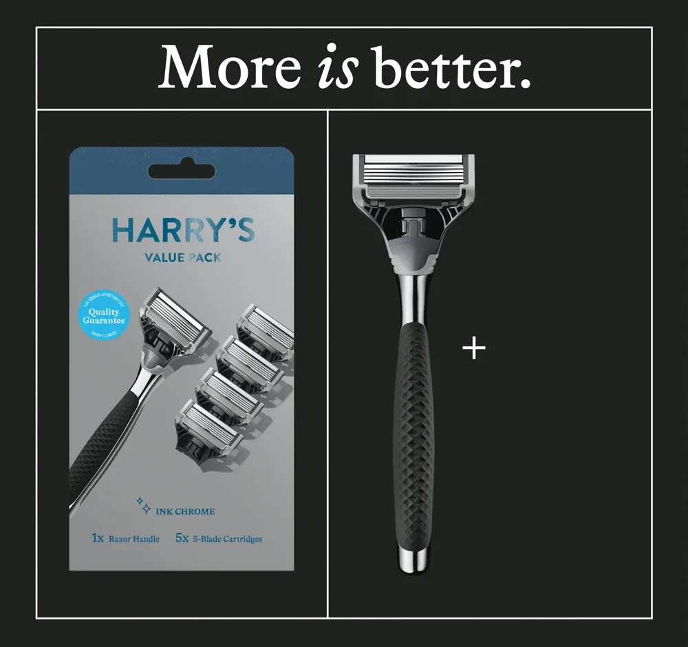 More is better.