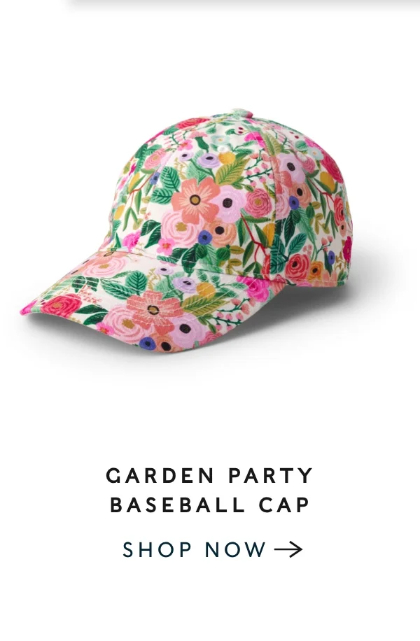 Garden Party Baseball Cap