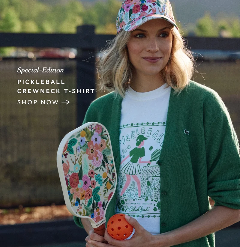 Special-Edition Pickleball Crewneck T-Shirt. Shop Now