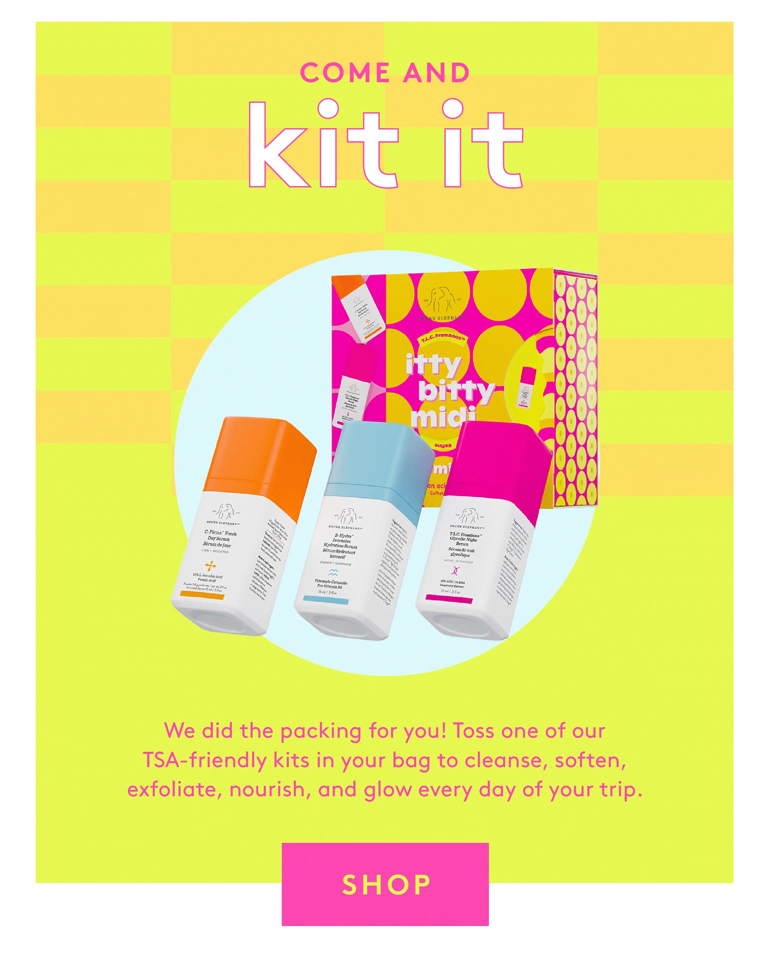 come and kit it
