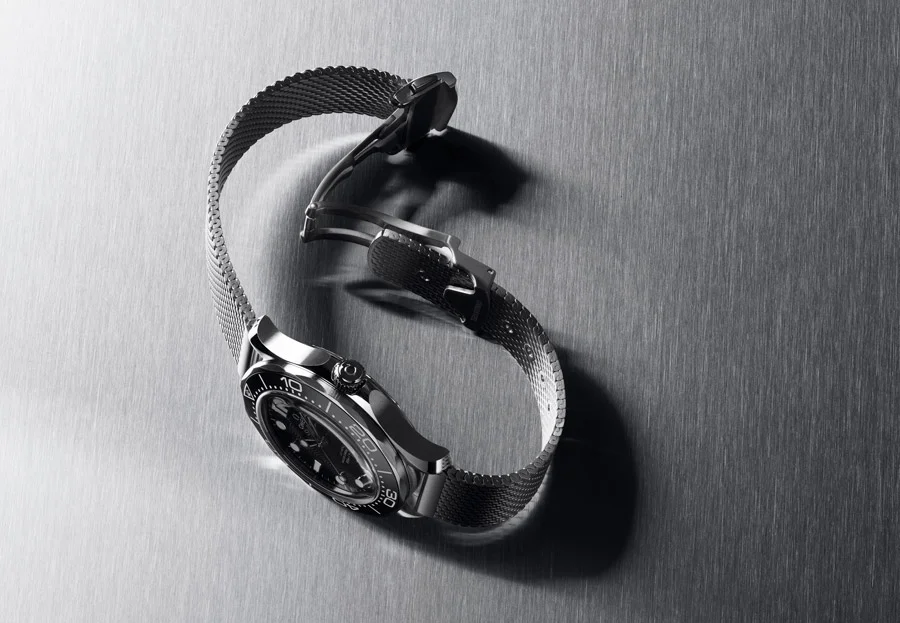Stainless steel mesh bracelet