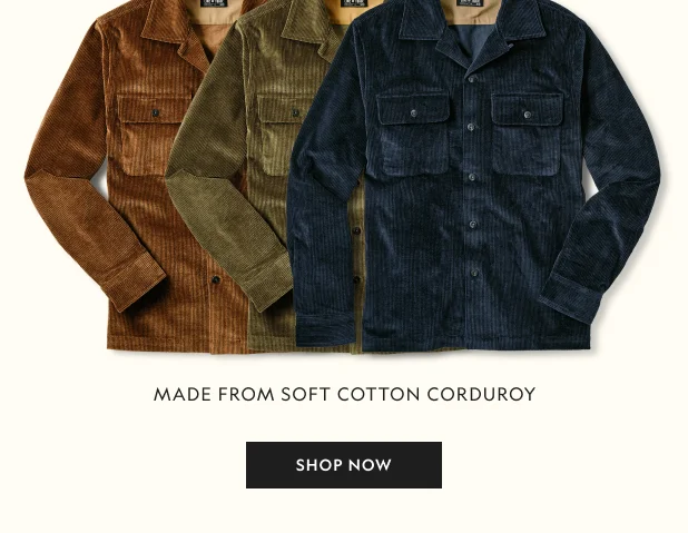 Corduroy Camp Overshirt