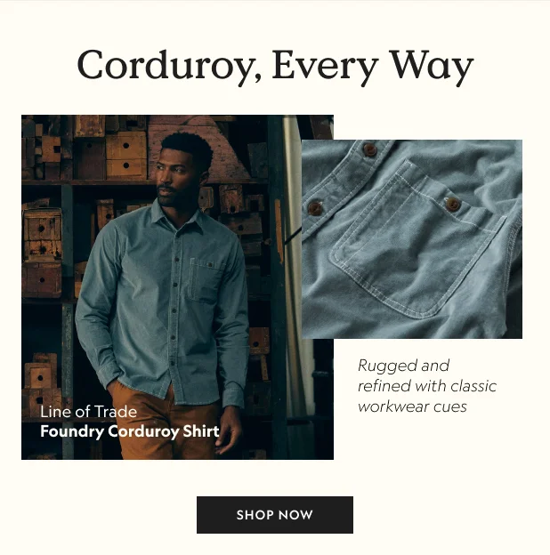 Foundry Corduroy Shirt