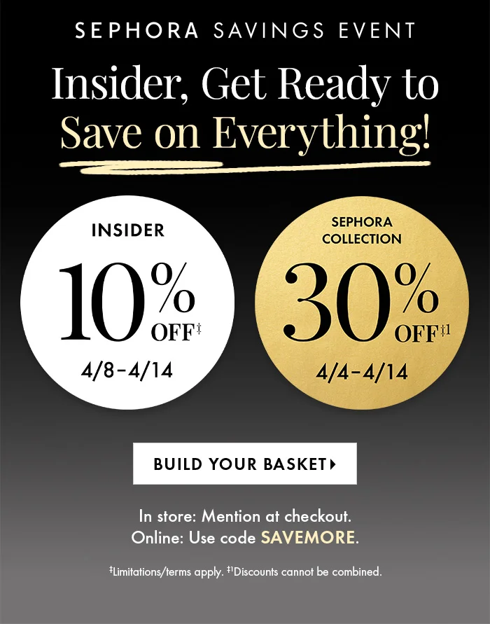 Insider, Get Ready to Save on Everything!