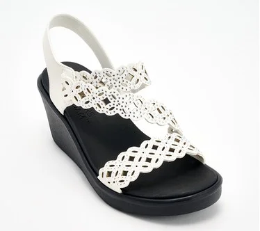 Skechers_Cali Rumble On Rhinestone Slingback Wedge - Sassier Dayz