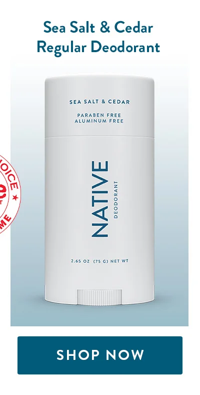 Sea Salt & Cedar Regular Deodorant | SHOP NOW