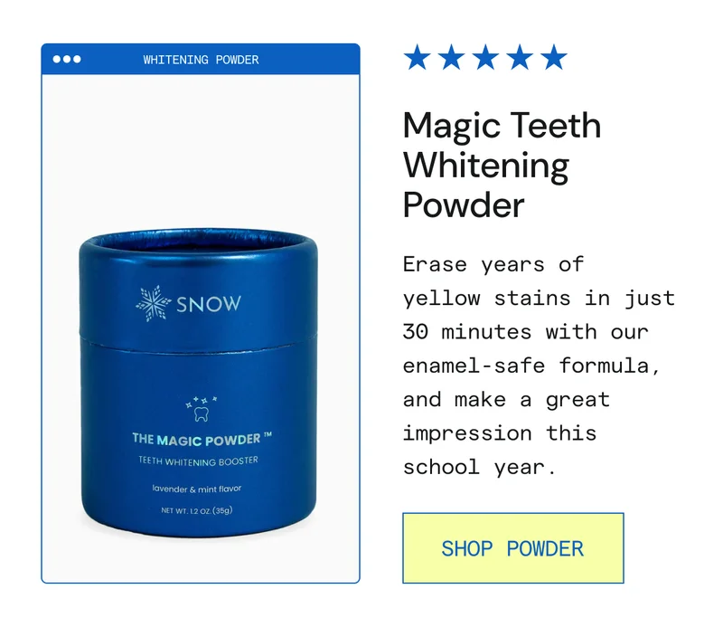 Magic Teeth Whitening Powder
