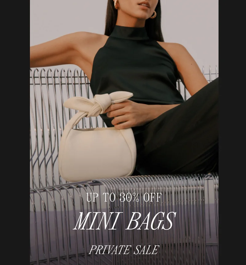 Private Sale Up to 30% Off Mini Bags