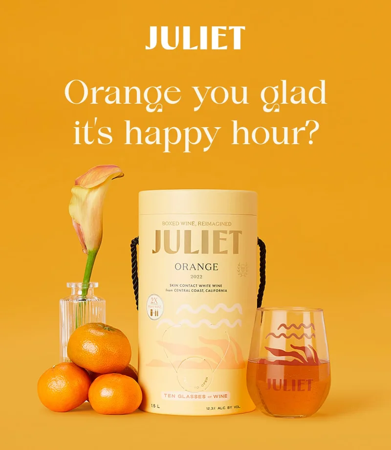 Juliet | Orange you glad it’s happy hour?
