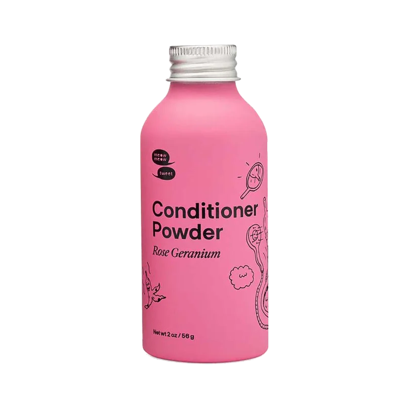 A dark pink bottle