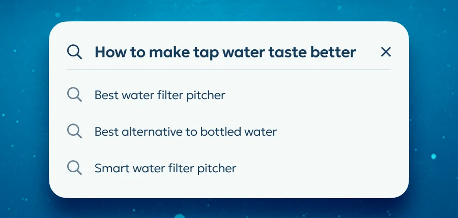How to make tap water taste better