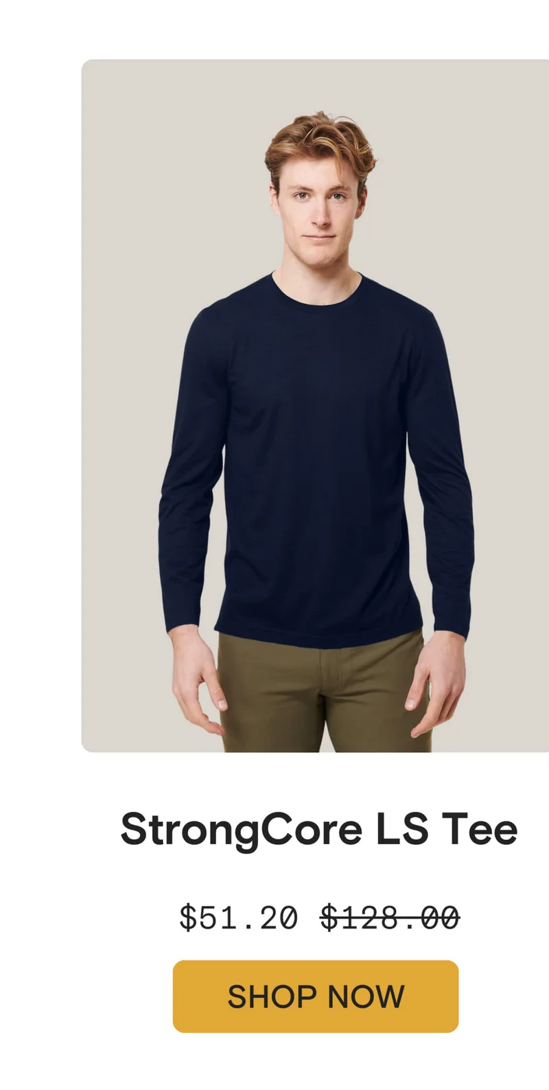 StrongCore Long Sleeve Tee
