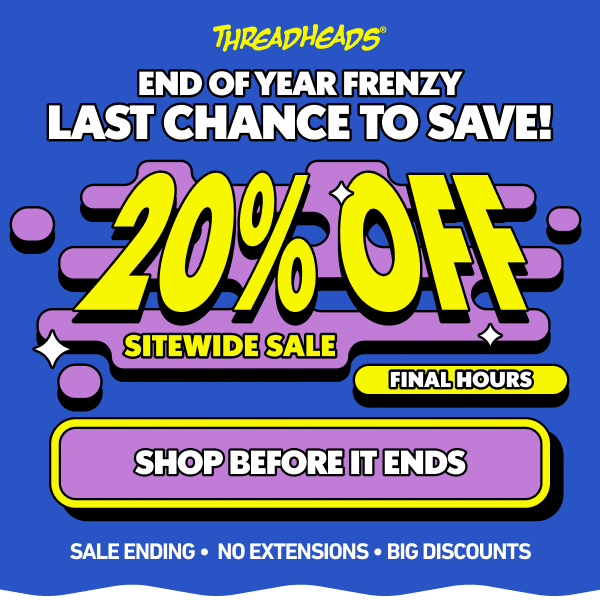 Shop before the sale ends