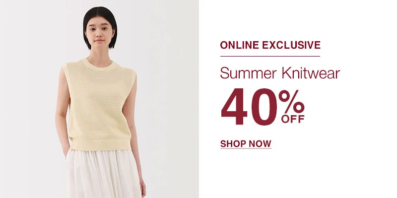 Shop Summer Knitwear 40% OFF