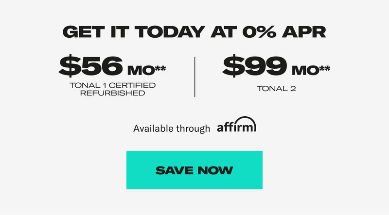 GET IT TODAY at 0% APR