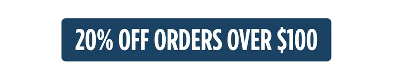 20% off orders over $100