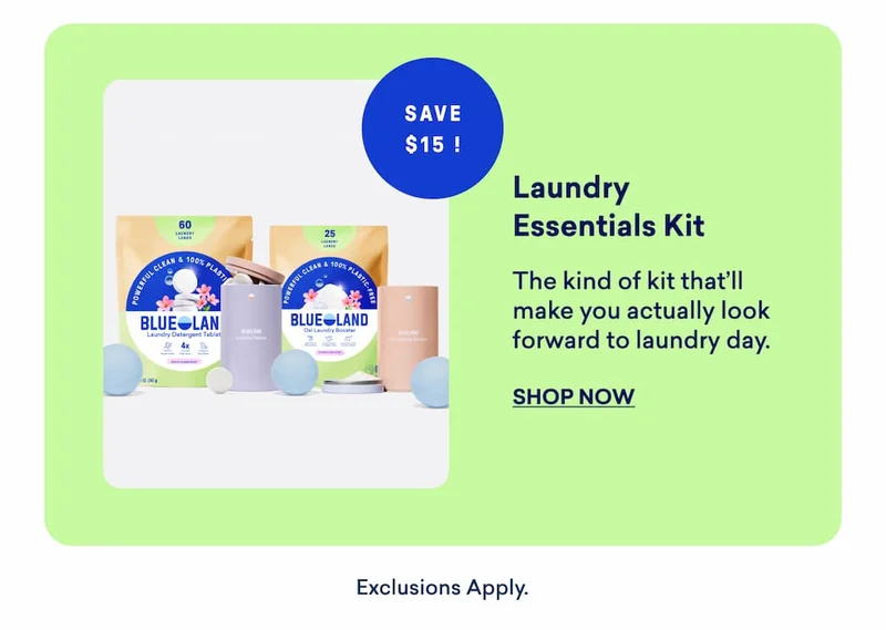 Save on our Laundry Essentials Kit