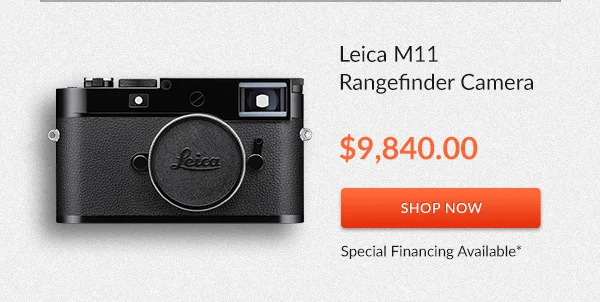 Leica M11 Rangefinder Camera |  Shop Now