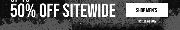Up to 50% off Shop Men's