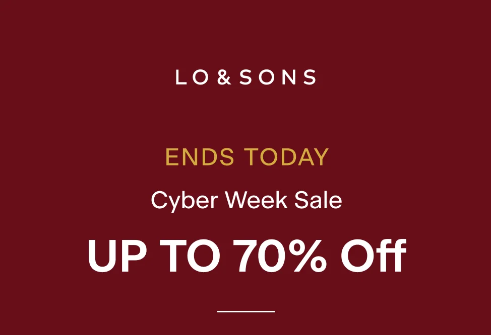 Cyber Week Sale - Up to 70% OFF