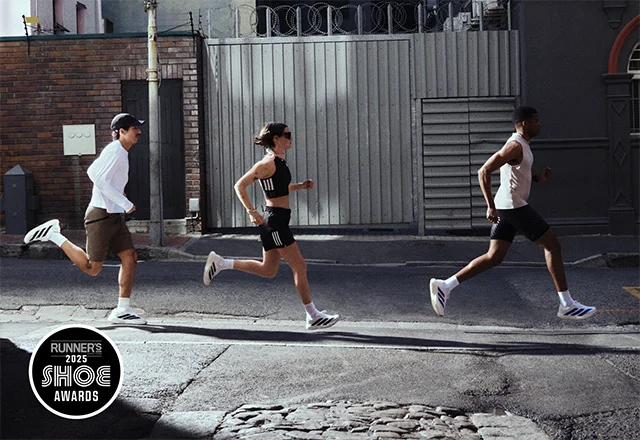 Runners wearing Adizero Evo SL.