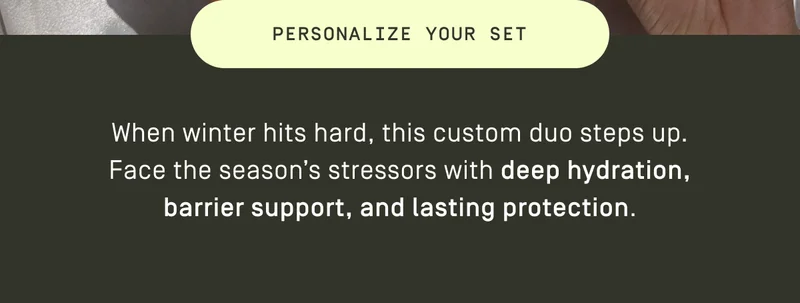 Personalize your set