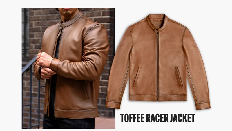 Toffee Racer Jacket