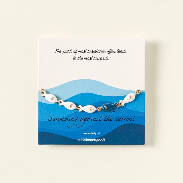 Swimming Against the Current Bracelet