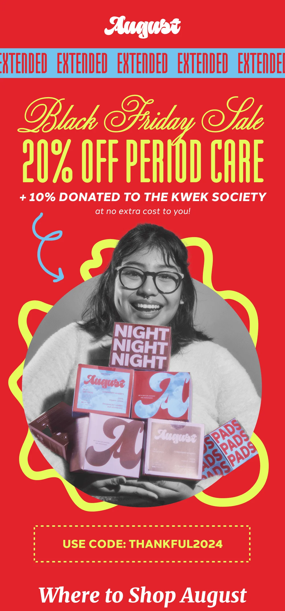 August Black Friday Sale