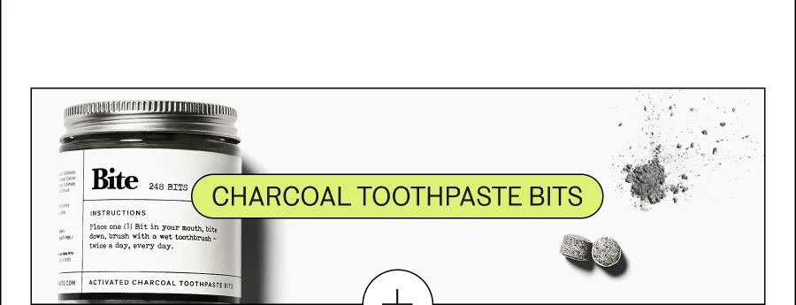 Charcoal toothpaste