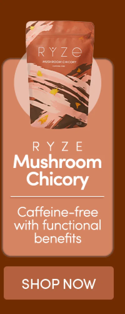 RYZE Mushroom Chicory. Shop Now