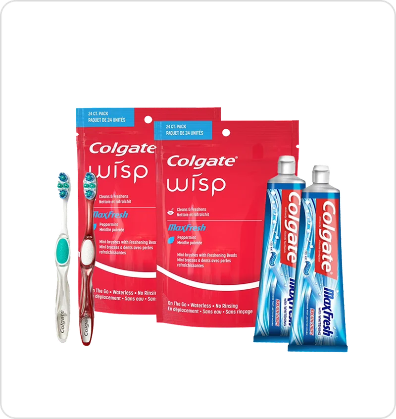 Colgate® Freshen On The Go Bundle