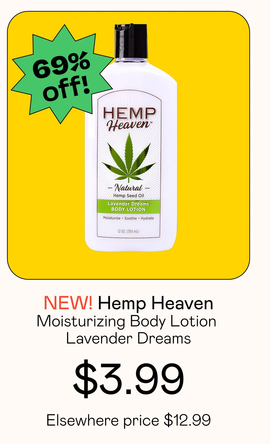 Moisturizing Body Lotion - Lavender Dreams