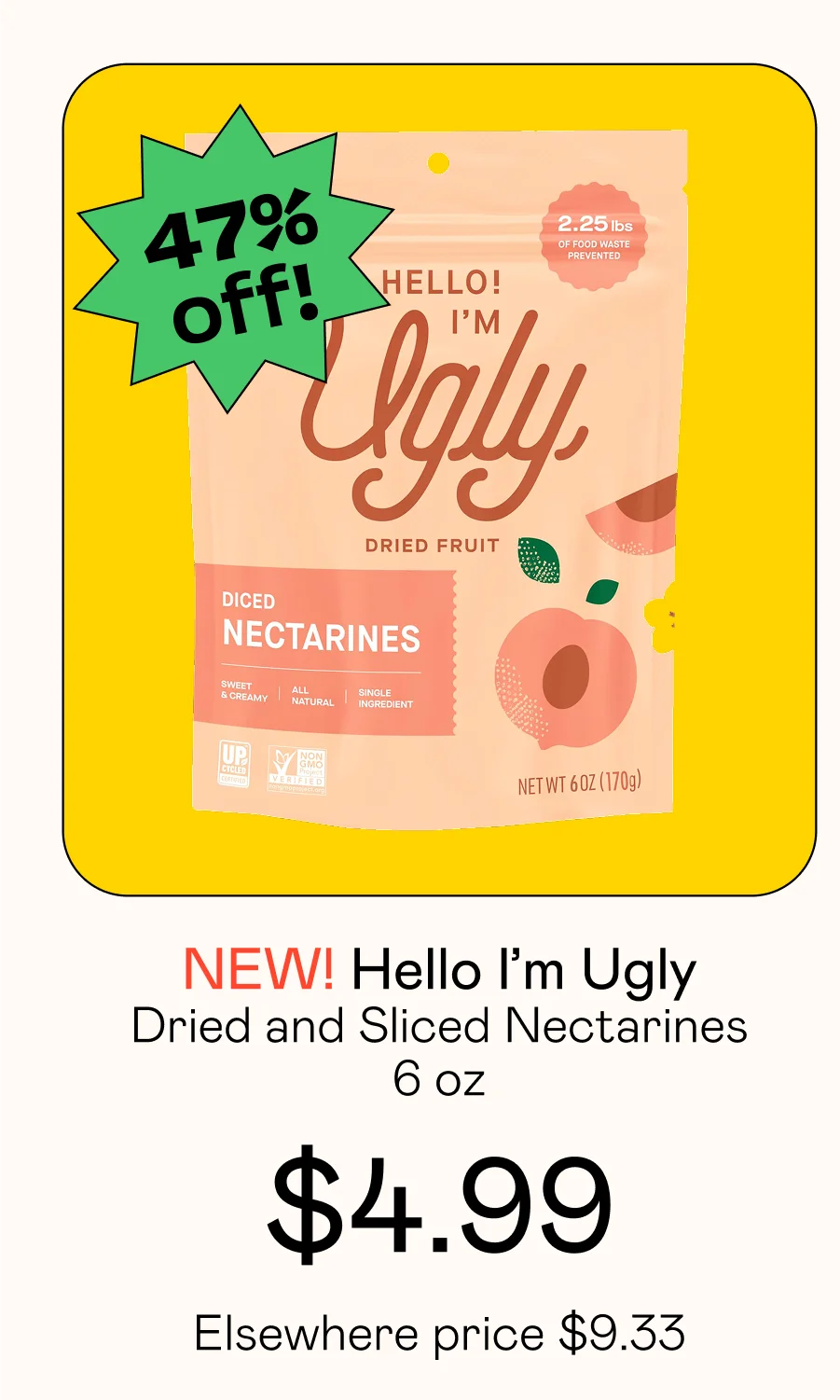 Dried and Sliced Nectarines