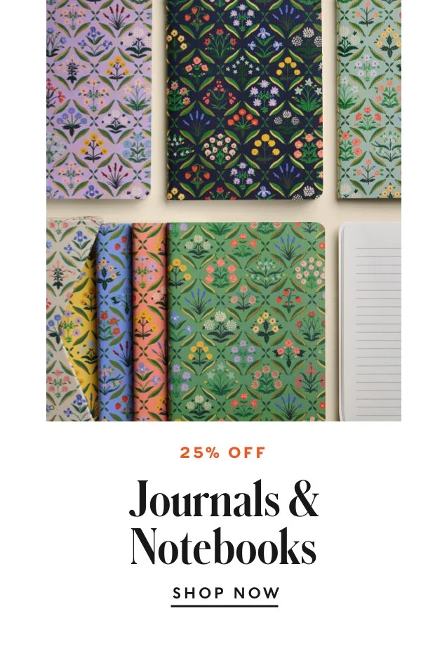 Journals and Notebooks