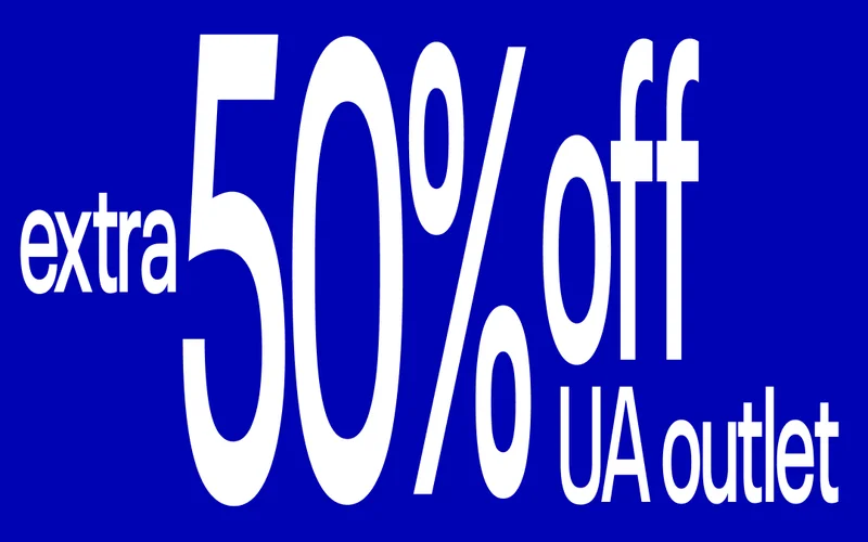 extra 50% off UA outlet