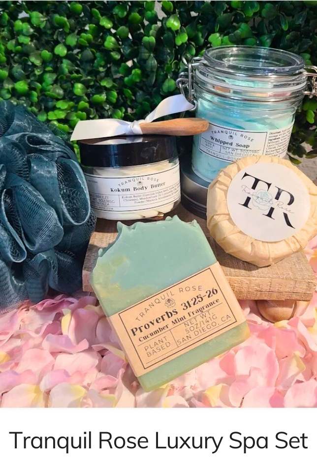 Tranquil Rose Luxury Spa Set