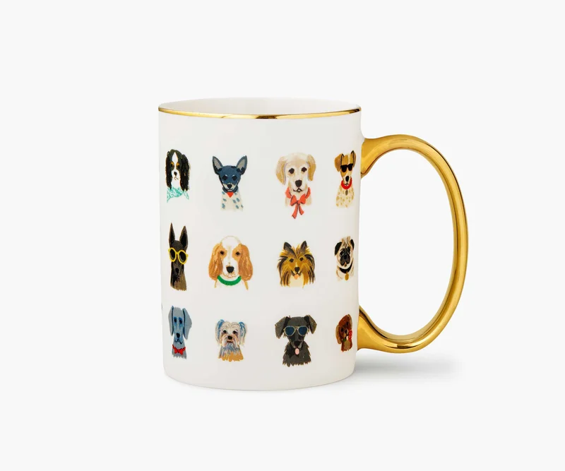 Image of Porcelain Mug - Hot Dogs