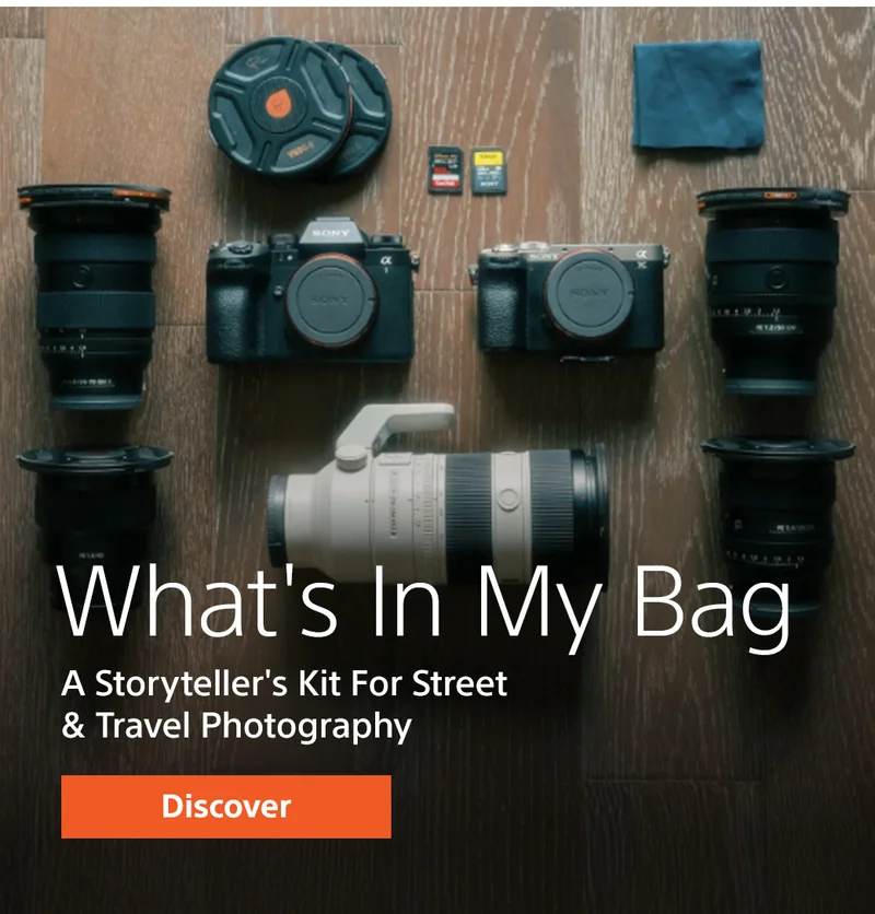 What's In My Bag | A Storyteller's Kit For Street & Travel Photography | Discover