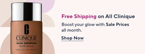 free shipping on clinique