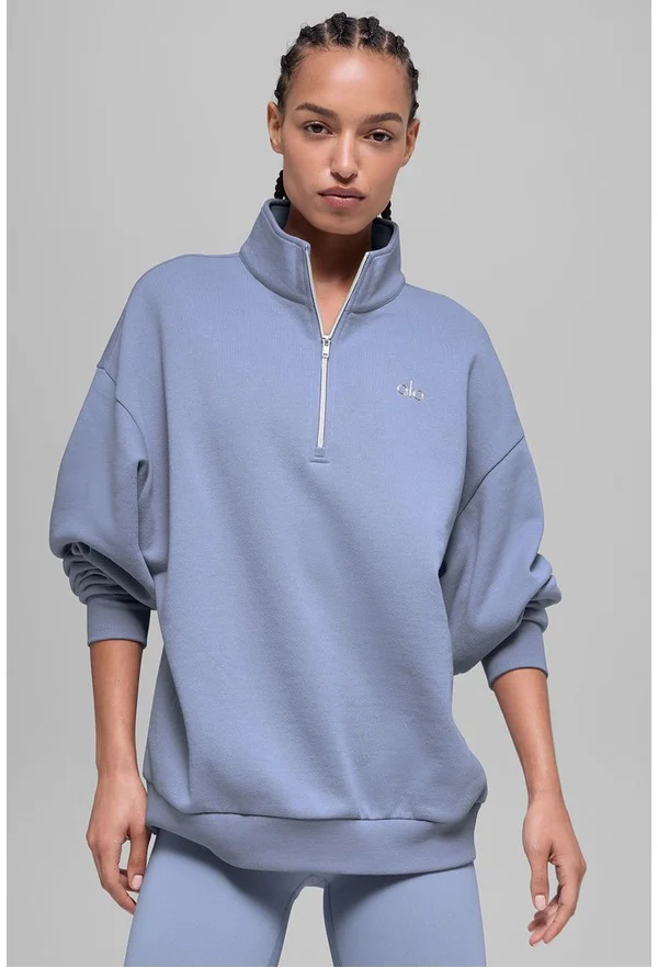 Accolade 1/4 Zip Pullover - Winter Frost - Winter Frost / S