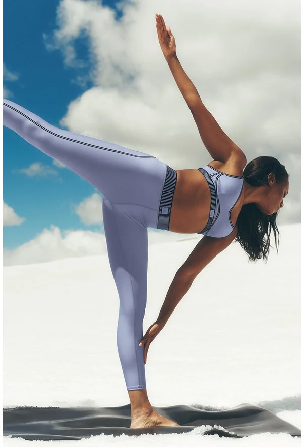 Airlift High-Waist 7/8 Line Up Legging - Winter Frost - Winter Frost / S