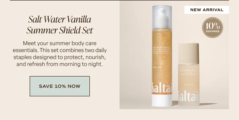 Salt Water Vanilla Summer Shield Set