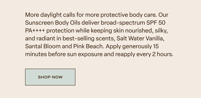 Salt Water Vanilla Sunscreen Body Oil SPF 50