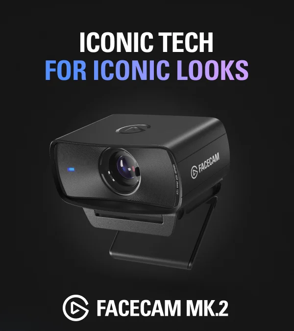 Iconic tech for iconic looks with Facecam MK.2